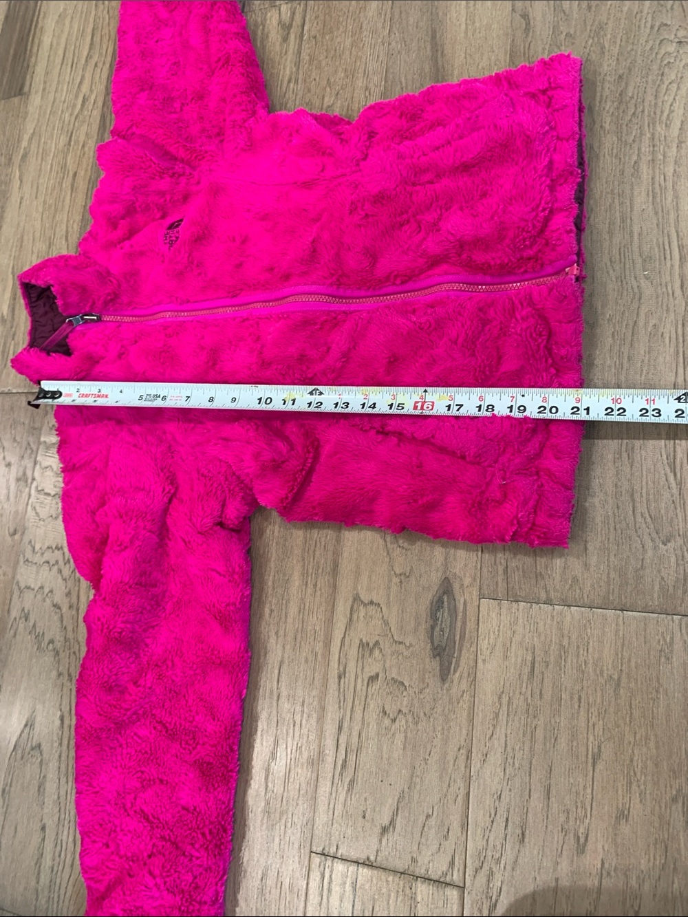The North Face Reversible Mossbud Purple Pink Fleece Size M (10/12) - Picture 10 of 12